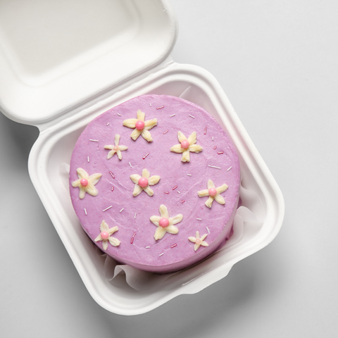 Bagasse Clamshell 6 x 6 x 3