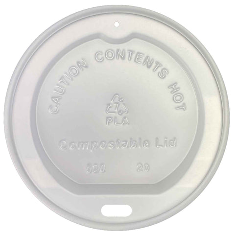 CPLA Lid fits 8-20oz Hot Cup