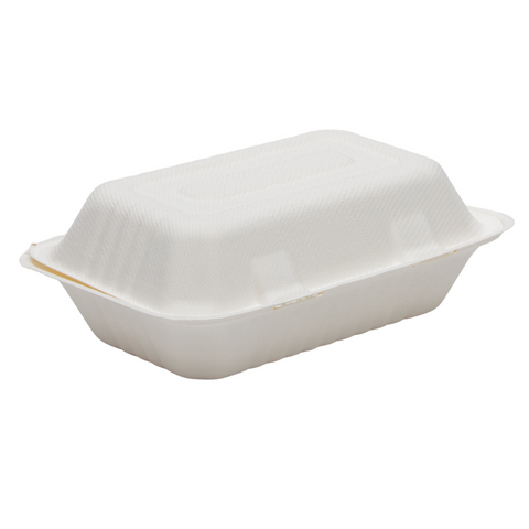 Bagasse Clamshell 9 x 6 x3