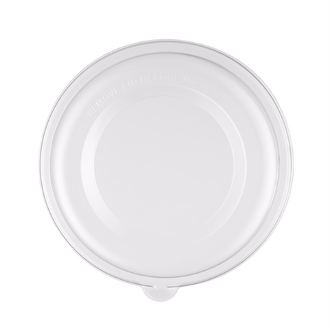 Clear High Dome Lid for 24, 32, 48 oz. Round Pulp Bowl